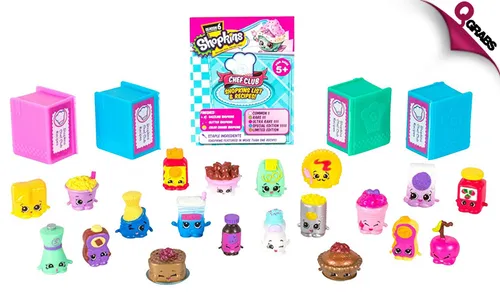 From QR10 Have Endless Fun with Shopkins - Comes in Packs of 2, 5, 12 or 20! (Up to QR99 Value)